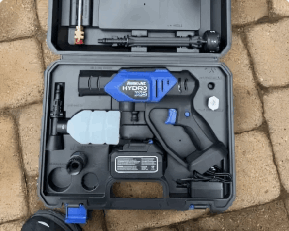 Hydrox5 Power Washer user Linda T.