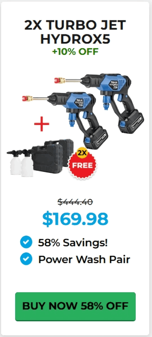 Hydrox5 Power Washer offer price