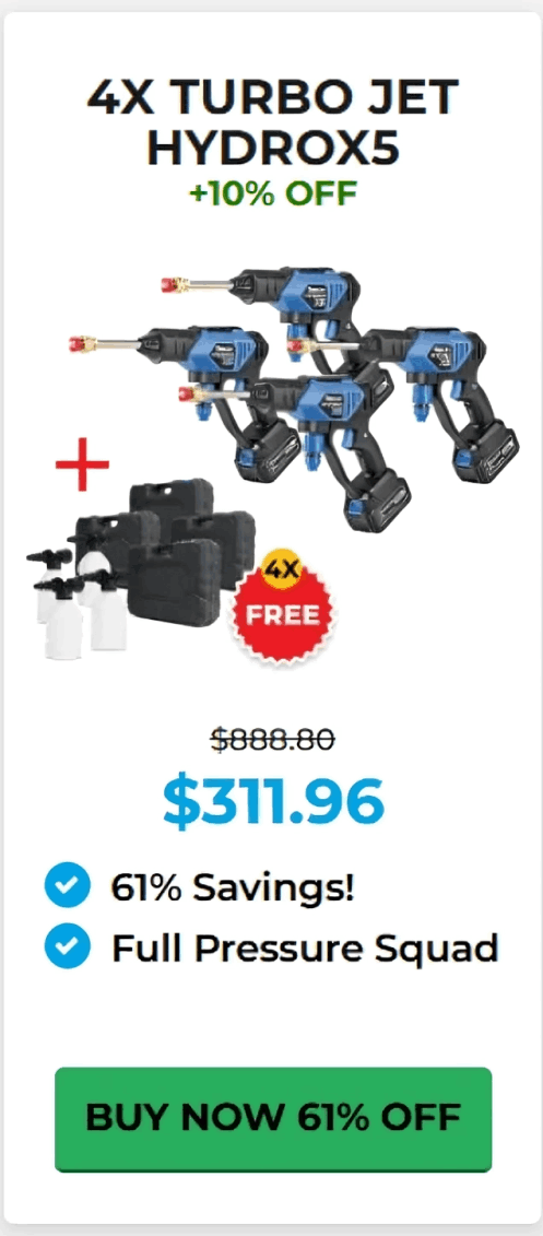 Hydrox5 Power Washer offer price